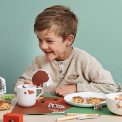 Set of 5 Pcs for Kids Tableware - Christmas for Bruno