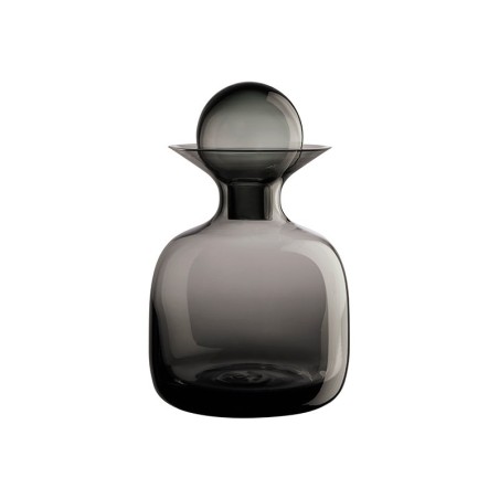 Garrafa de Vidro 750ml Cinza - Glas
