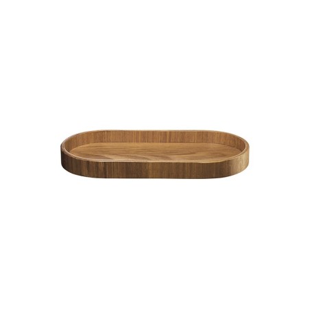 Bandeja de Madera Oval 23x11cm - Wood