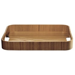 Bandeja de Madera Rectangular 35x27ccm - Wood