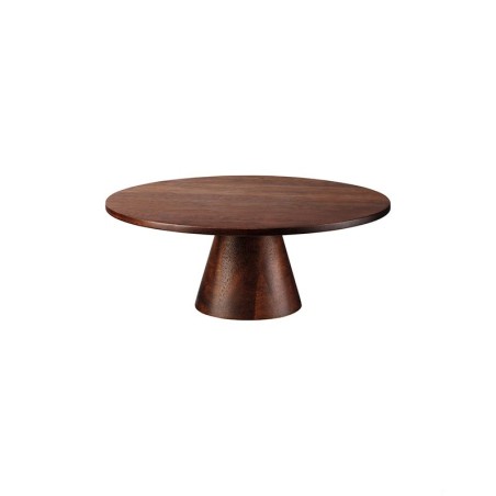 Prato para Bolo com Pé Ø21cm Acacia - Wood