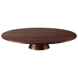 Prato para Bolo com Pé Ø35cm Acacia - Wood