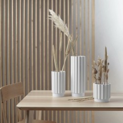 Florero Ø11cm Ronda Blanco – Artdeco