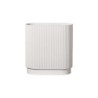 Vase 26cm Oval White - Artdeco