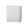 Florero 34,5cm Oval Blanco – Artdeco