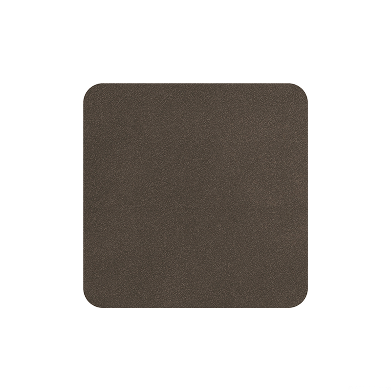 Conj. 4 Bases para Copos 10x10cm Terra - Soft Leather