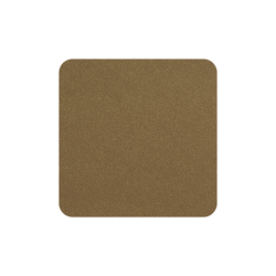 Set of 4 Coasters 10x10cm Cork - Soft Leather