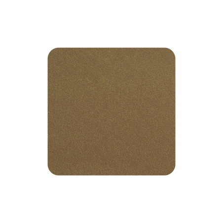 Set of 4 Coasters 10x10cm Cork - Soft Leather