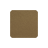 Set of 4 Coasters 10x10cm Cork - Soft Leather