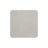 Set of 4 Coasters 10x10cm Limestone - Soft Leather