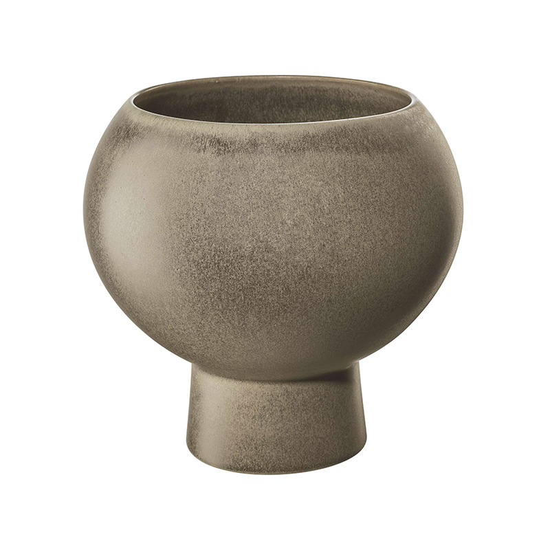 Jarra com Pé 25cm Stone - Doro