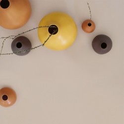 Florero Ø12cm Pecan - Calabash