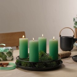 Candelabro Redondo Ø24,5cm - Deko Xmas