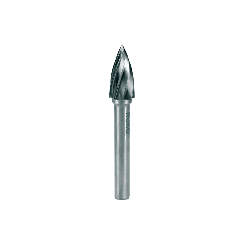 Limas Rotativas De Metal Duro Hicoat® Com Revestimento HC-NFE Forma L - Cone De Ponta Redonda (KEL) Alumínio RUKO (Ø 10 mm) Limas Rotativas De Metal Duro Hicoat® Com Revestimento HC-NFE Forma L - Cone De Ponta Redonda (KEL) Alumínio RUKO (Ø 10 mm)
