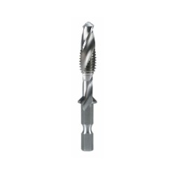 RUKO Male To Open Combined-Bit Threads 'Long' HSS, Rectified (M6)