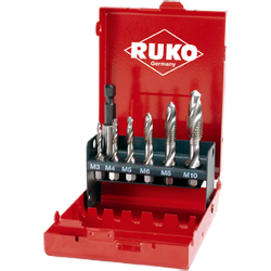 Juegos De Machos De Roscar Para Máquinas Combinados “Larga” HSS RUKO