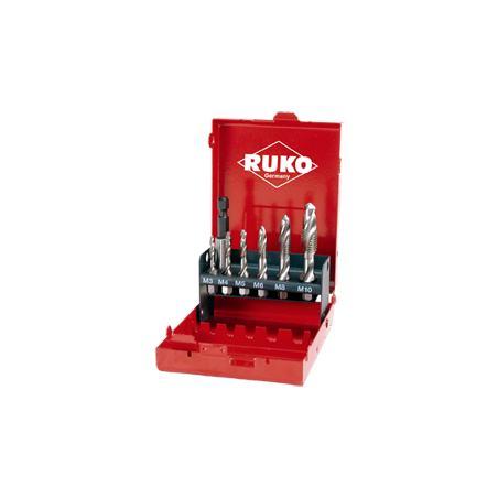 Juegos De Machos De Roscar Para Máquinas Combinados “Larga” HSS RUKO