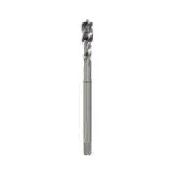 RUKO Male Thread Machine With Passageshaft, For Threads Of Passage DIN 2183 HSSE-Co (Nr. 1/2, L2 20,0mm)