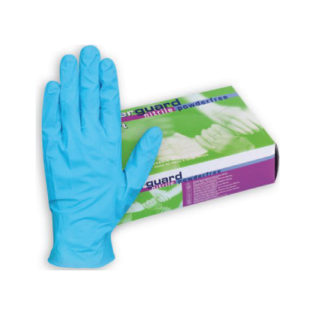 Guante Protector Descartable Nitrilo Fino CHEMITOOL