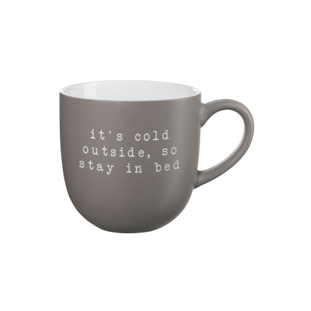 Caneca 350ml 'Stay in Bed' - Hey!