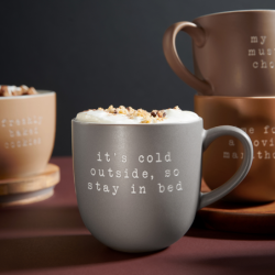 Caneca 350ml 'Stay in Bed' - Hey!