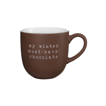 Caneca 350ml 'Chocolate' - Hey!