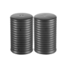Conjunto Saleiro e Pimenteiro Preto - Kitchen'Art
