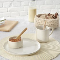 Taza Blanco Chispeante 300ml - Re:Glaze
