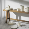 Dessert Plate Sparkling White ø21cm - Re:Glaze