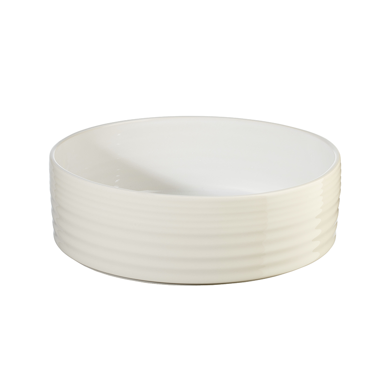 Salad Bowl 2,5L Sparkling White - Re:Glaze Salad Bowl 2,5L Sparkling White - Re:Glaze
