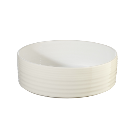 Salad Bowl 2,5L Sparkling White - Re:Glaze