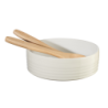 Salad Bowl 2,5L Sparkling White - Re:Glaze