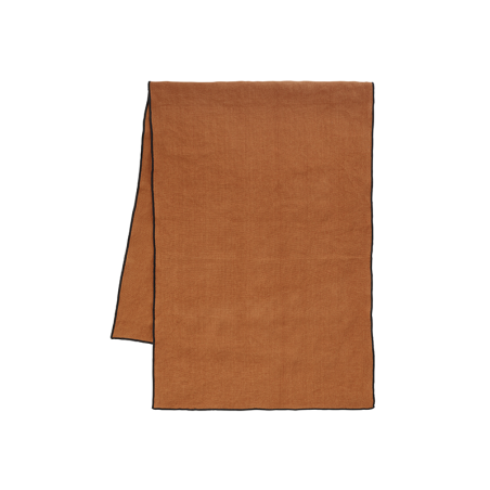 Table Runner 100% Linen Ginger - Textil