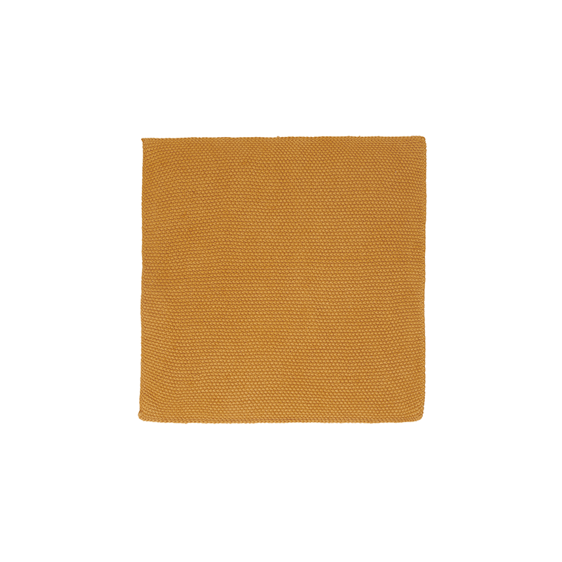 Conjunto de 2 Panos de Algodão Tricotados Açafrão - Textil