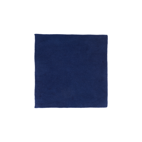 Juego de 2 Paños de Algodón Tricotados Deep Blue - Textil