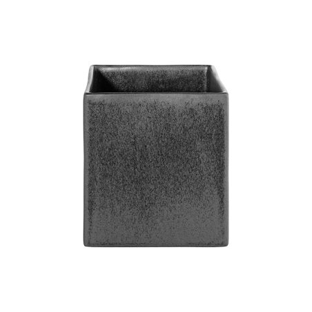 Macetero Negro Hierro 12cm - Quadro