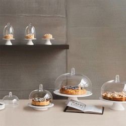 Prato Para Bolo Com Pé Ø35Cm - Grande