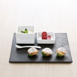 6 Mini Porcelain Spoons - Apero