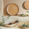 Cubiertos para Ensalada 24cm - Wood