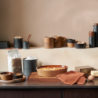 Ovenproof Dish Brown ᴓ8cm - Kitchen'Art