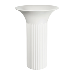 Vase White Ø17,5cm - Artea