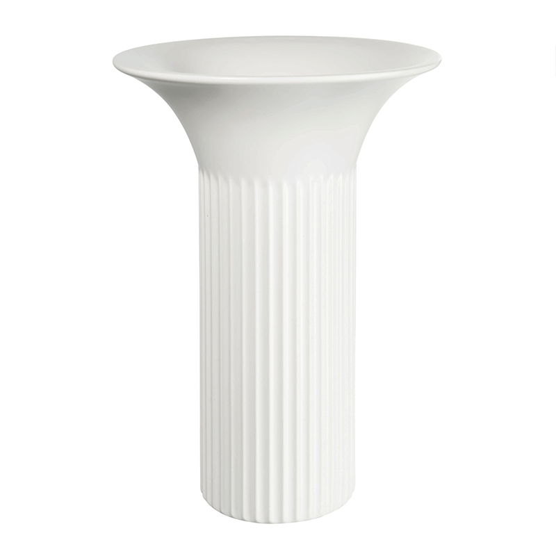 Vase White Ø17,5cm - Artea