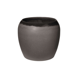 Planter Charcoal Ø18,5cm - Bruna