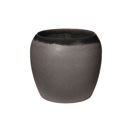Planter Charcoal Ø18,5cm - Bruna