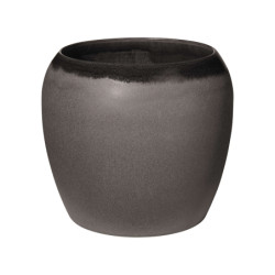 Planter Charcoal Ø22cm - Bruna