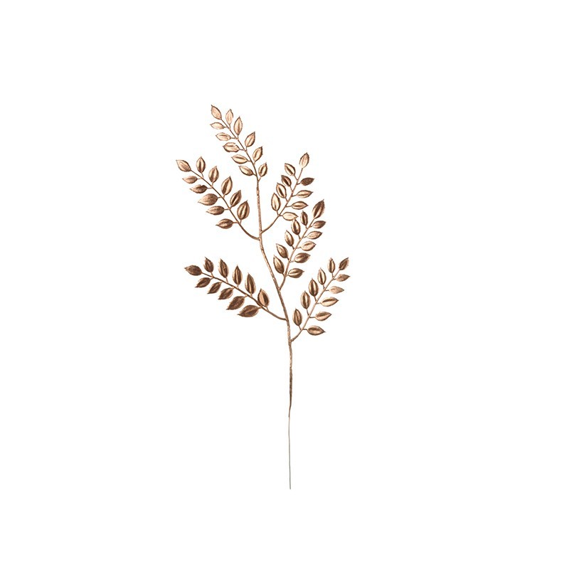 Leaf Twig Gold 62cm - Deko Leaf Twig Gold 62cm - Deko