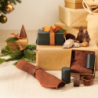 Deco Fir Tree 8,5cm Acacia - Wood Dark