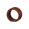 Conj. 2 Anéis para Guardanapo Redondo Riscas - Wood