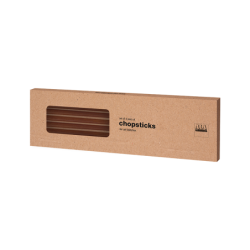 Set of 4 Pairs of Chopsticks Acacia 25cm - Wood