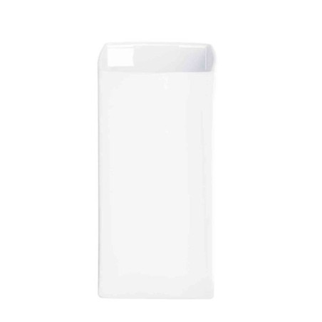 Vase 18cm White - Cube